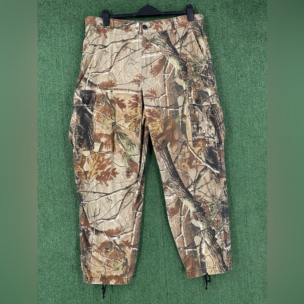 Redhead Tree Bark Camo Camouflage Cargo Pants Mens Size 36